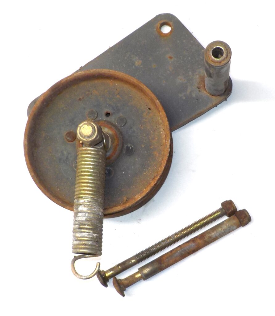 MTD Bandit 1332 Left Side Drive Idler Bracket & Pulley