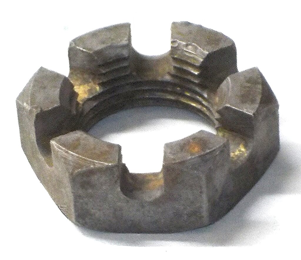 MTD 00021984 Axle Slotted Castle Nut